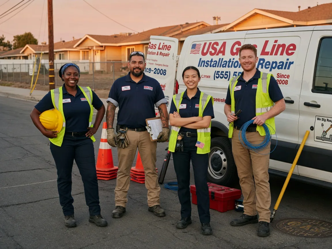 Gas Line Installation company in Wellman, IA